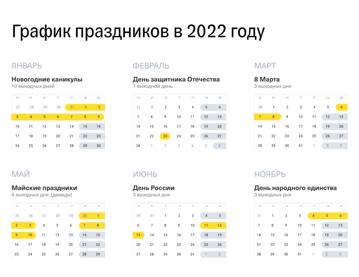 Праздники в апреле производственный календарь