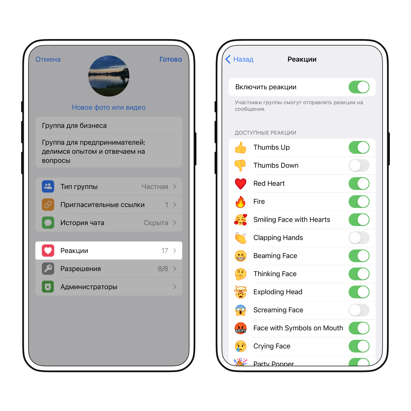 Как накрутить реакции в телеграмме бесплатно на айфон фото 86