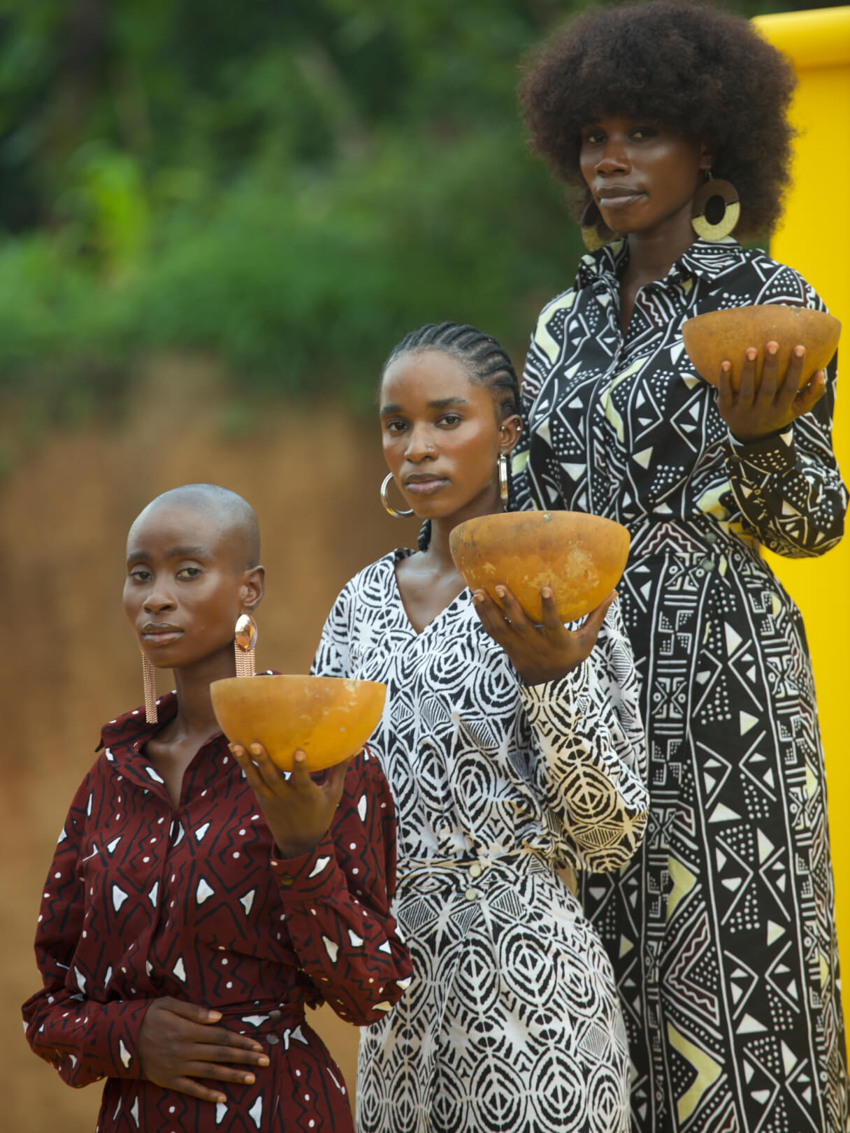 Девушки-модели нигерийских племен