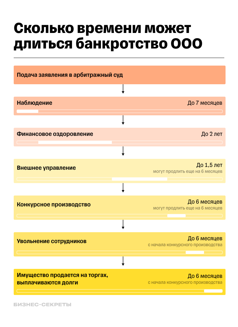 Банкротство ООО: последствия для директора, учредителя