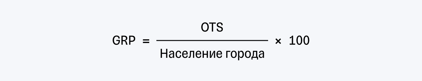 GRP для наружной рекламы