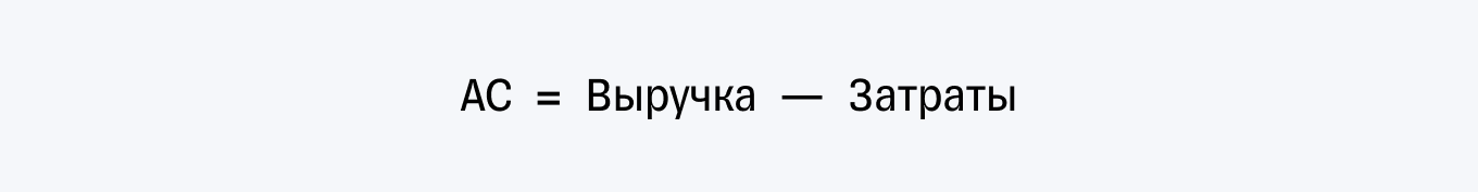 Формула расчета альтернативной стоимости для оценки выгоды