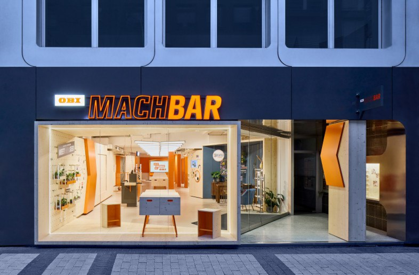 Pop-up OBI MACHBAR