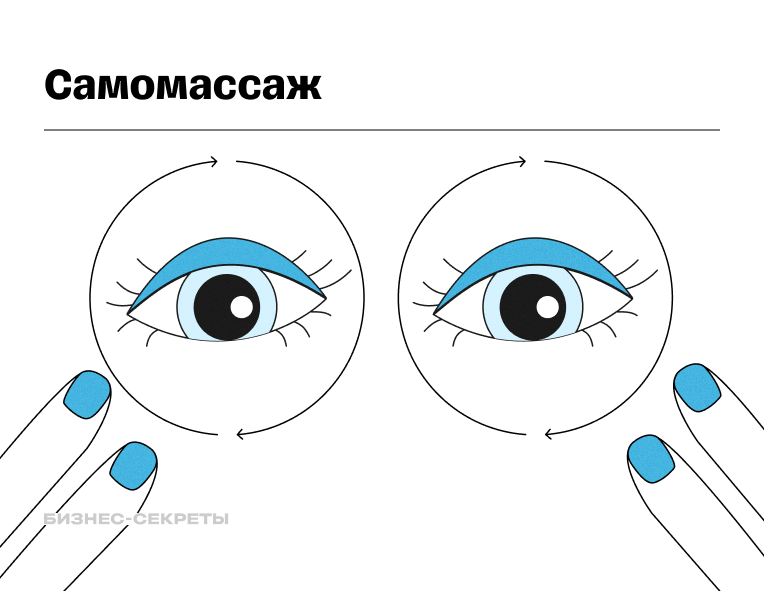 Самомассаж глаз